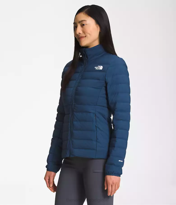 bleu ombragé femmes The North Face doudoune extensible belleview 62XR1084