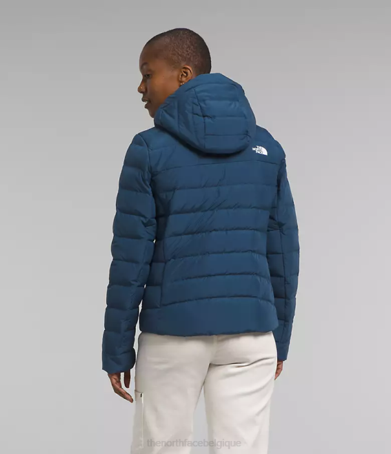 bleu ombragé femmes The North Face sweat à capuche aconcagua 3 62XR369