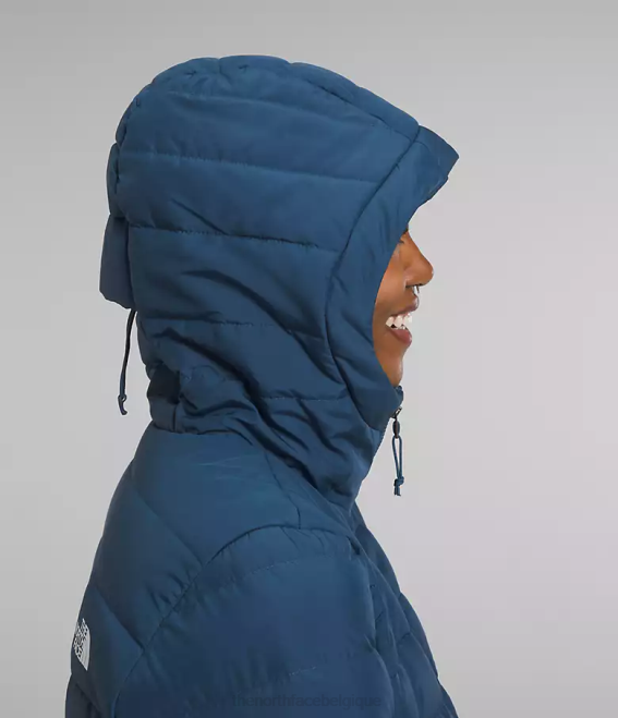 bleu ombragé femmes The North Face sweat à capuche aconcagua 3 62XR369