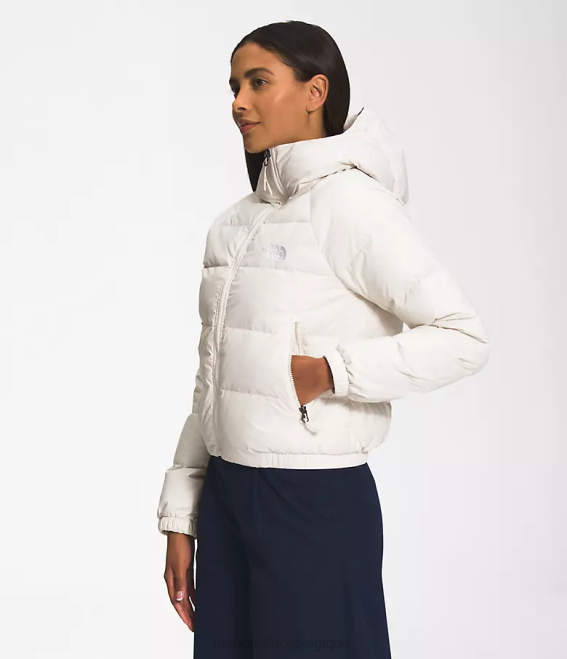 gardénia blanc femmes The North Face sweat à capuche en duvet hydrenalite 62XR890