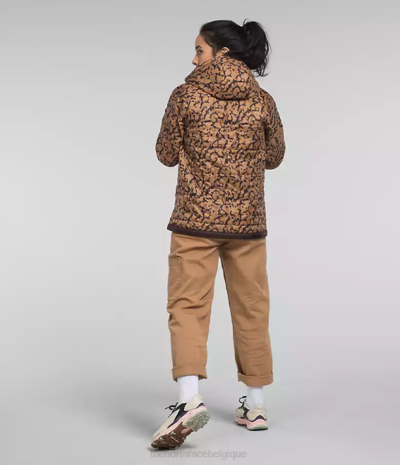 impression de colorant graphique au beurre d’amande femmes The North Face Cirloft - pull zippé 62XR506