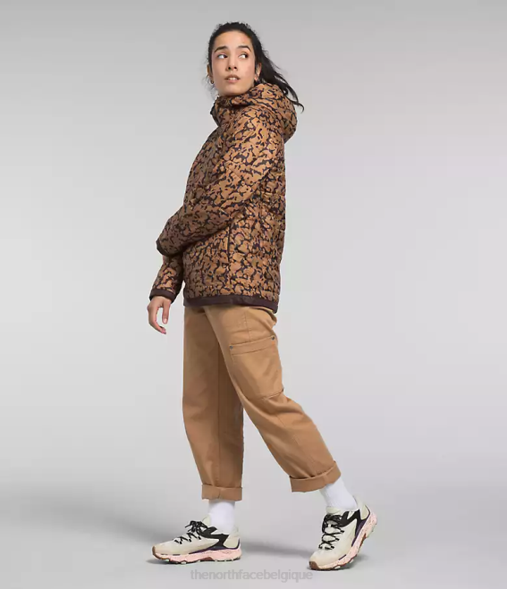 impression de colorant graphique au beurre d’amande femmes The North Face Cirloft - pull zippé 62XR506