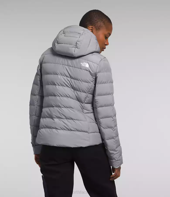 mélanger le gris femmes The North Face sweat à capuche aconcagua 3 62XR370