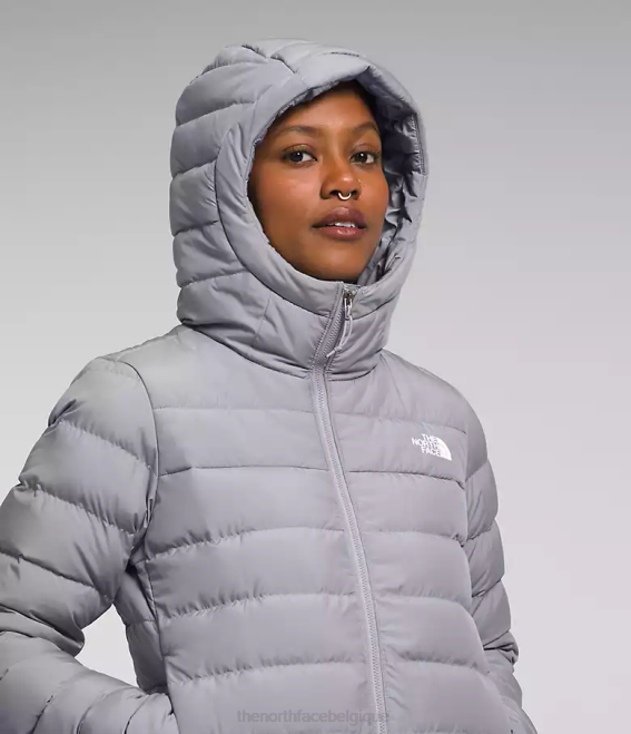 mélanger le gris femmes The North Face sweat à capuche aconcagua 3 62XR370