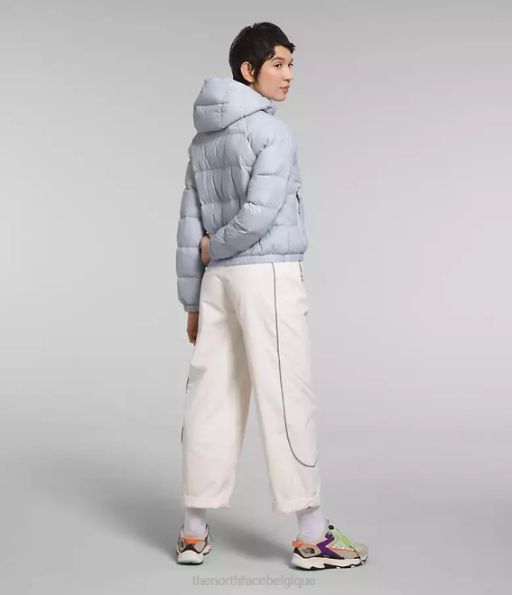 pervenche poussiéreuse femmes The North Face sweat à capuche en duvet hydrenalite 62XR891