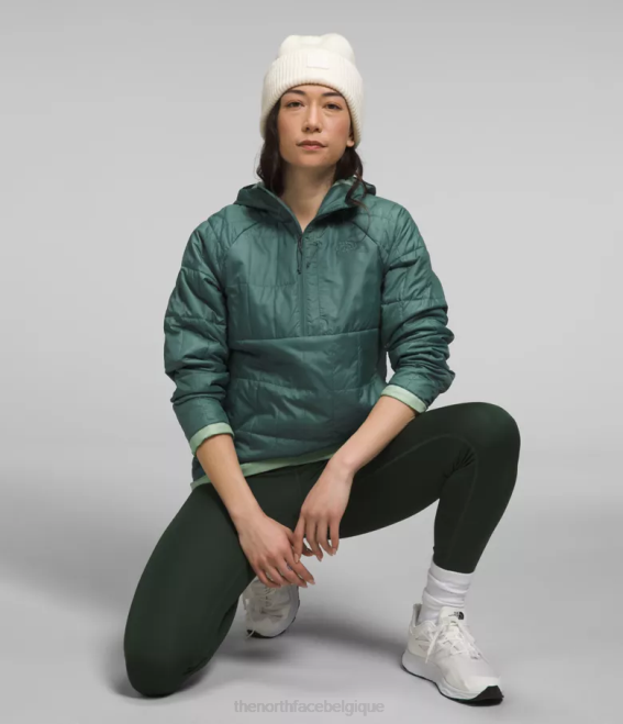 sauge noire/sauge brumeuse femmes The North Face Cirloft - pull zippé 62XR505