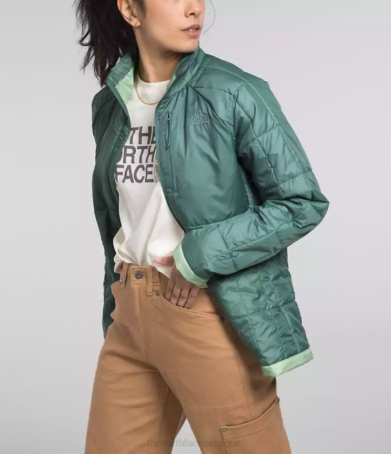 sauge noire/sauge brumeuse femmes The North Face veste circaloft 62XR936