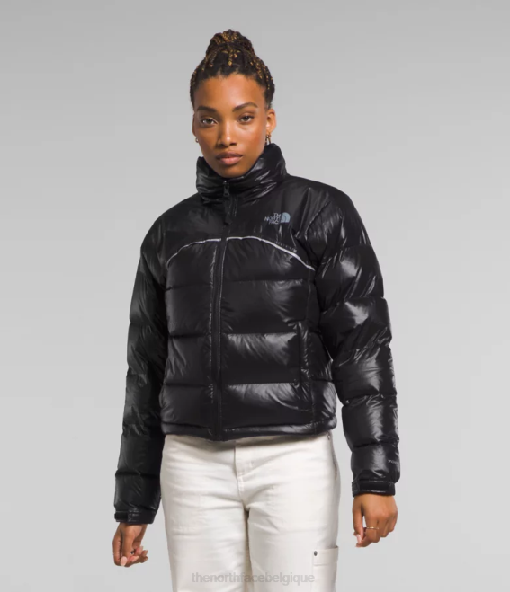 tnf noir femmes The North Face veste nuptse rétro 2000 62XR803