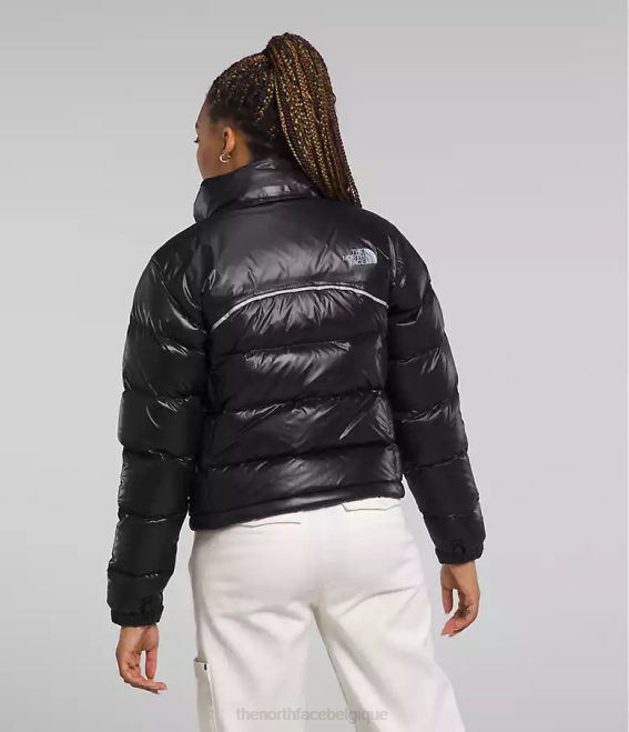 tnf noir femmes The North Face veste nuptse rétro 2000 62XR803