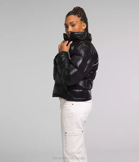 tnf noir femmes The North Face veste nuptse rétro 2000 62XR803
