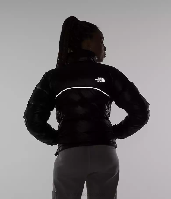 tnf noir femmes The North Face veste nuptse rétro 2000 62XR803