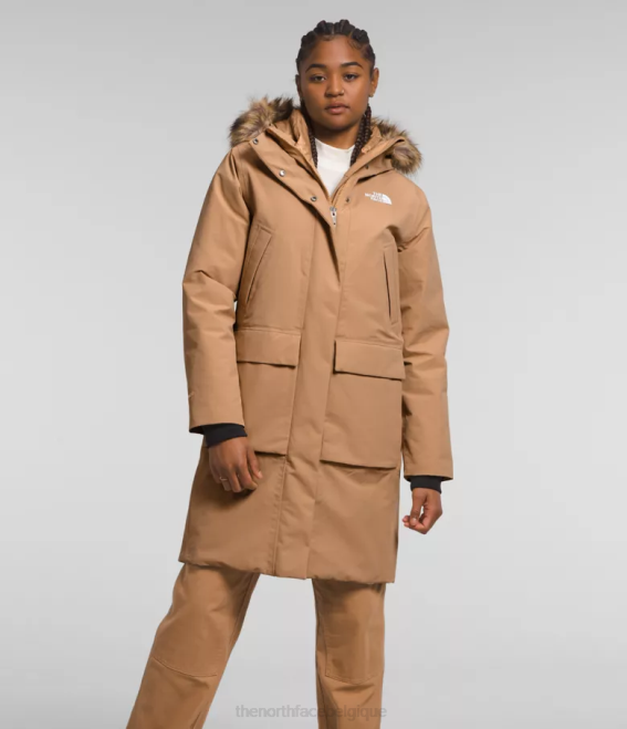 beurre d'amande femmes The North Face parka arctique premium 62XR1313 - Cliquez sur l'image pour la fermer