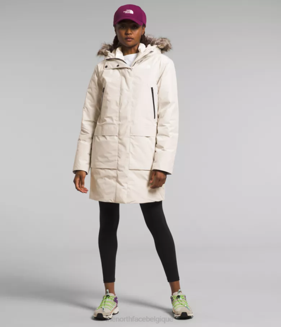 gardénia blanc femmes The North Face parka arctique gtx 62XR234