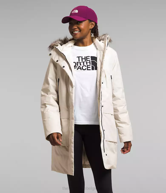 gardénia blanc femmes The North Face parka arctique gtx 62XR234