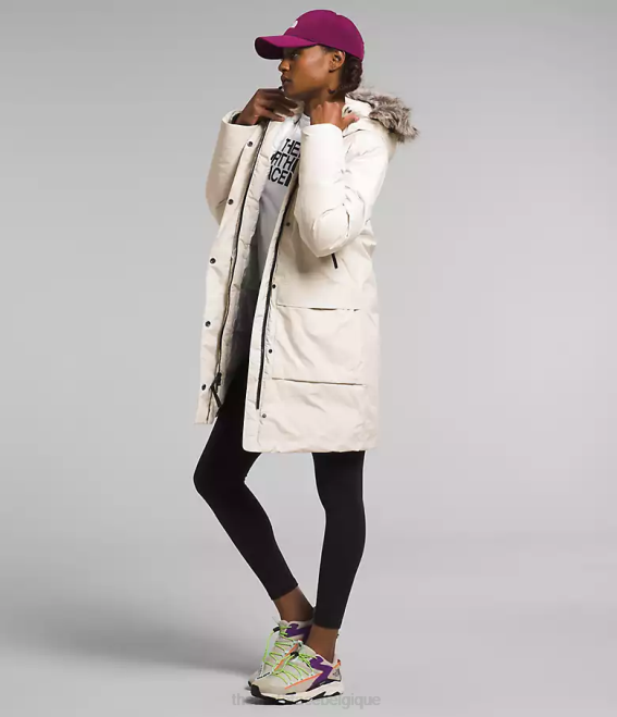 gardénia blanc femmes The North Face parka arctique gtx 62XR234