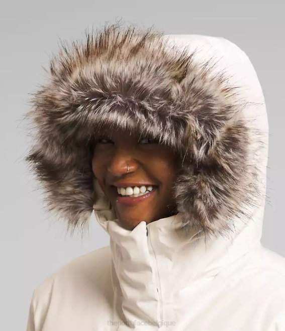 gardénia blanc femmes The North Face parka arctique gtx 62XR234