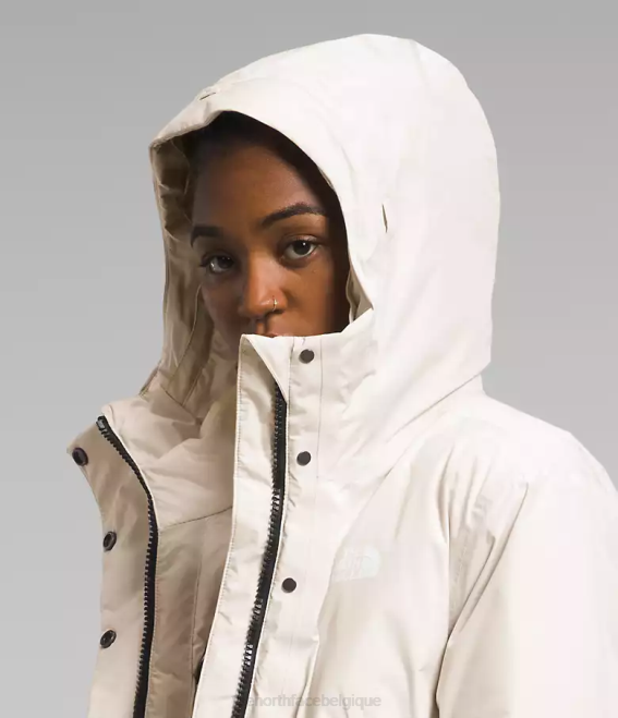gardénia blanc femmes The North Face parka arctique gtx 62XR234