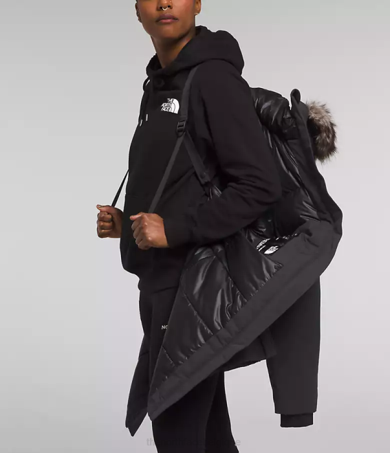 gris asphalte femmes The North Face parka arctique premium 62XR1314