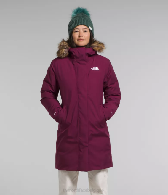 mûre de Boysen femmes The North Face parka arctique 62XR509