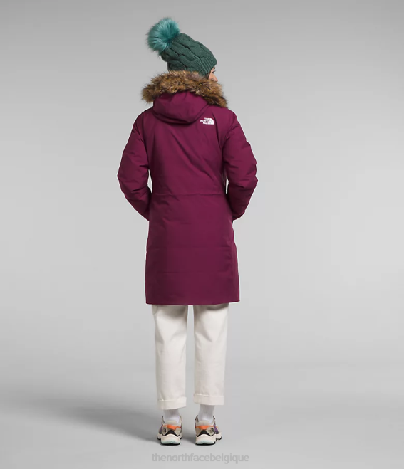mûre de Boysen femmes The North Face parka arctique 62XR509