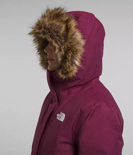 mûre de Boysen femmes The North Face parka arctique 62XR509