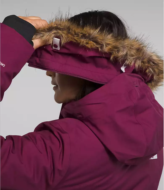 mûre de Boysen femmes The North Face parka arctique 62XR509