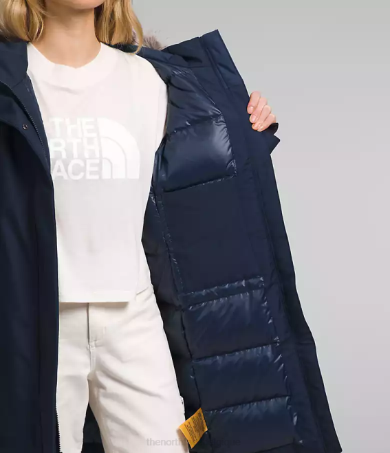 marine du sommet femmes The North Face parka arctique 62XR508