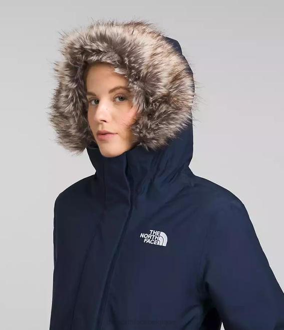 marine du sommet femmes The North Face parka arctique 62XR508