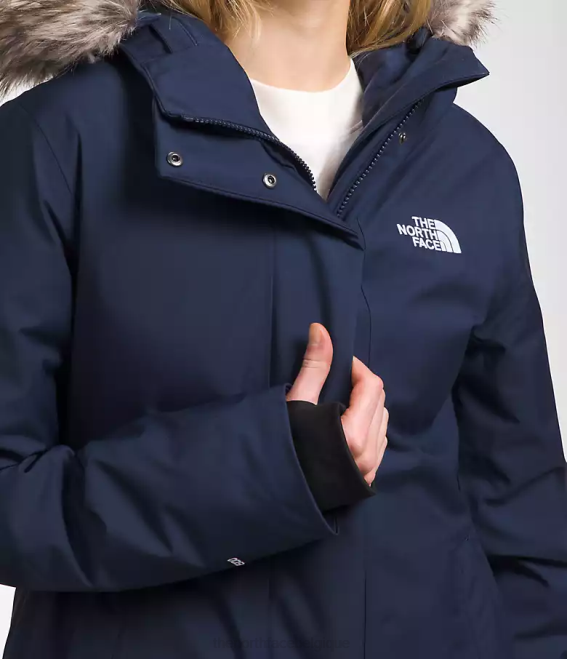 marine du sommet femmes The North Face parka arctique 62XR508