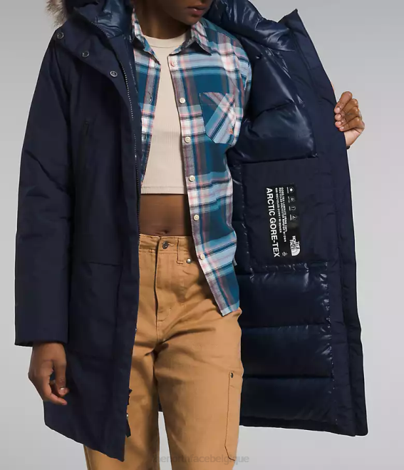 marine du sommet femmes The North Face parka arctique gtx 62XR235