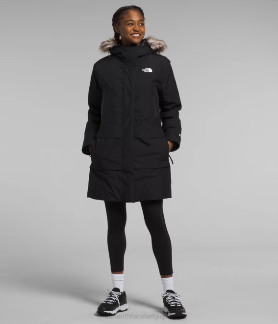 tnf noir femmes The North Face parka arctique gtx 62XR236