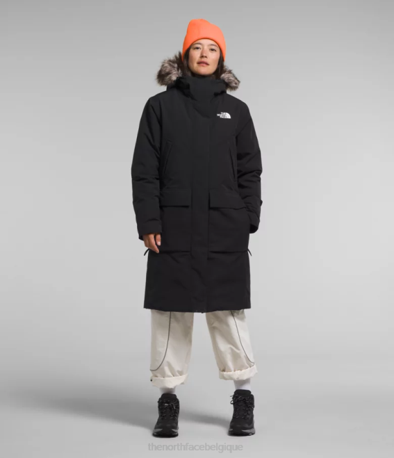 tnf noir femmes The North Face parka arctique premium 62XR1315