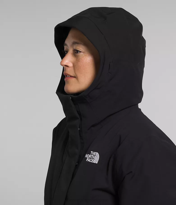 tnf noir femmes The North Face parka arctique premium 62XR1315
