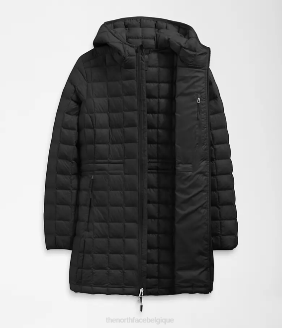 tnf noir femmes The North Face parka écologique thermoball 62XR842