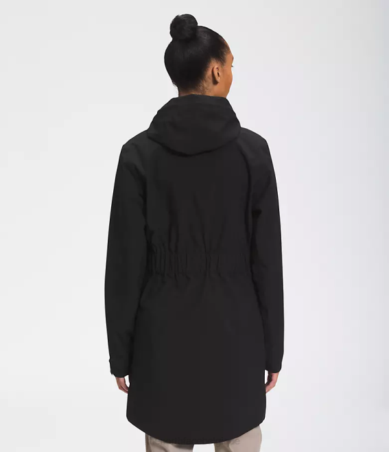 tnf noir femmes The North Face parka de pluie city Breeze II 62XR152