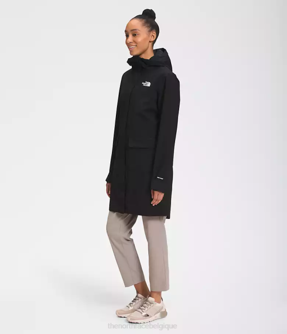 tnf noir femmes The North Face parka de pluie city Breeze II 62XR152