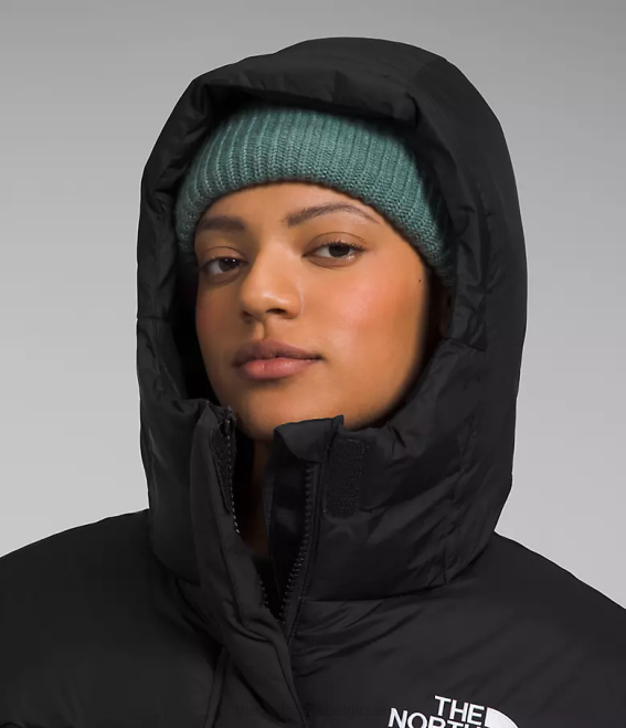 tnf noir femmes The North Face parka nuptse 62XR564