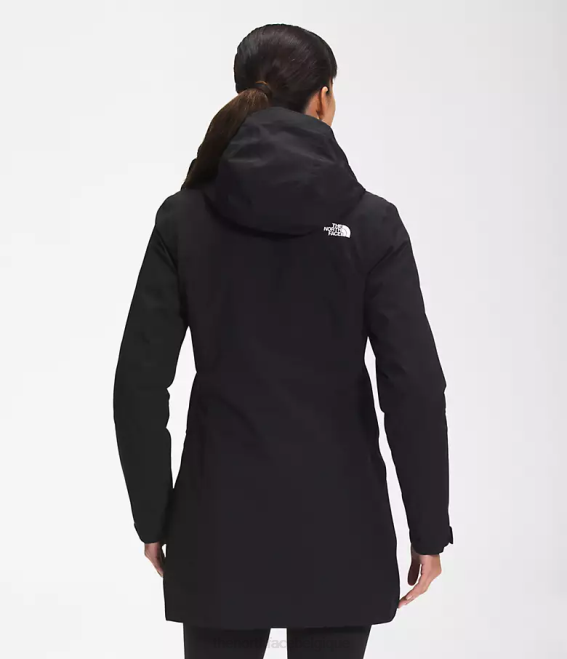 tnf noir femmes The North Face parka thermoball éco triclimatique 62XR373