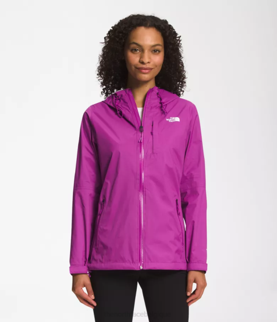 fleur de cactus violet femmes The North Face veste alta vista 62XR329