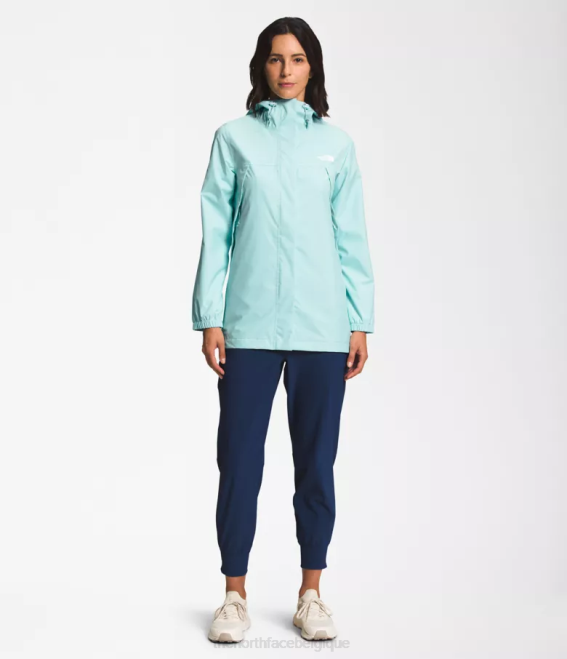 lucarne bleue femmes The North Face parka antora 62XR50