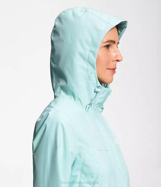 lucarne bleue femmes The North Face parka antora 62XR50