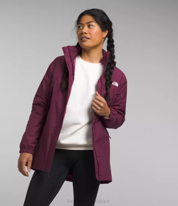 mûre de Boysen femmes The North Face parka antora 62XR46