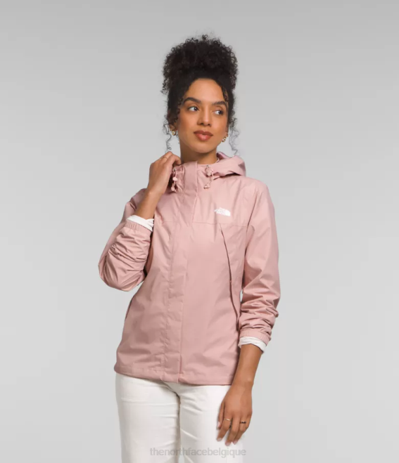 mousse rose femmes The North Face veste Antora 62XR1272