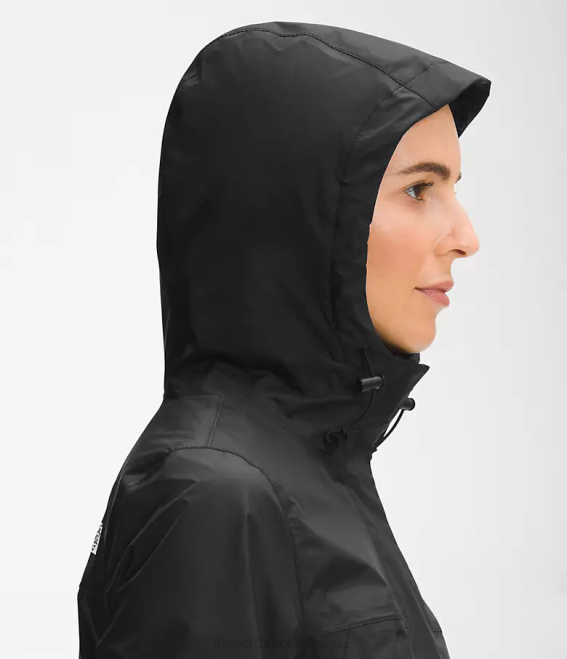 tnf noir femmes The North Face parka antora 62XR44
