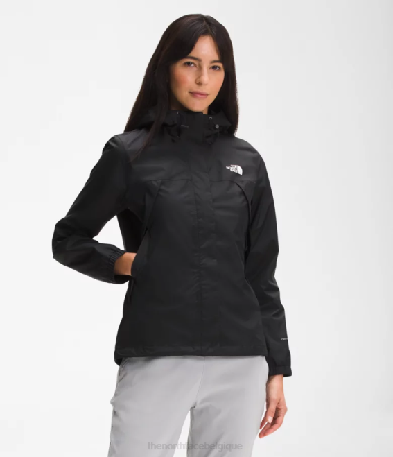 tnf noir femmes The North Face veste Antora 62XR1271
