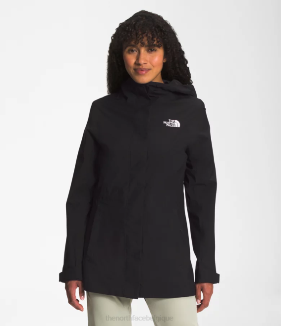 tnf noir femmes The North Face veste de pluie city Breeze 62XR1226