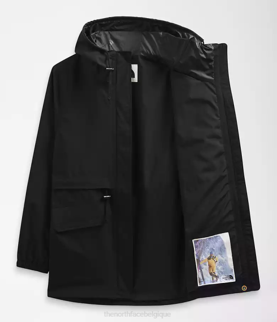 tnf noir femmes The North Face veste de pluie utilitaire m66 62XR1284