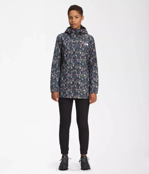 tnf noir imprimé iwd femmes The North Face parka antora 62XR51