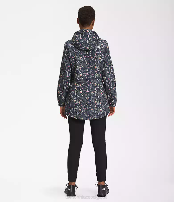 tnf noir imprimé iwd femmes The North Face parka antora 62XR51