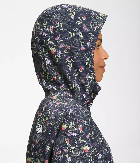 tnf noir imprimé iwd femmes The North Face parka antora 62XR51